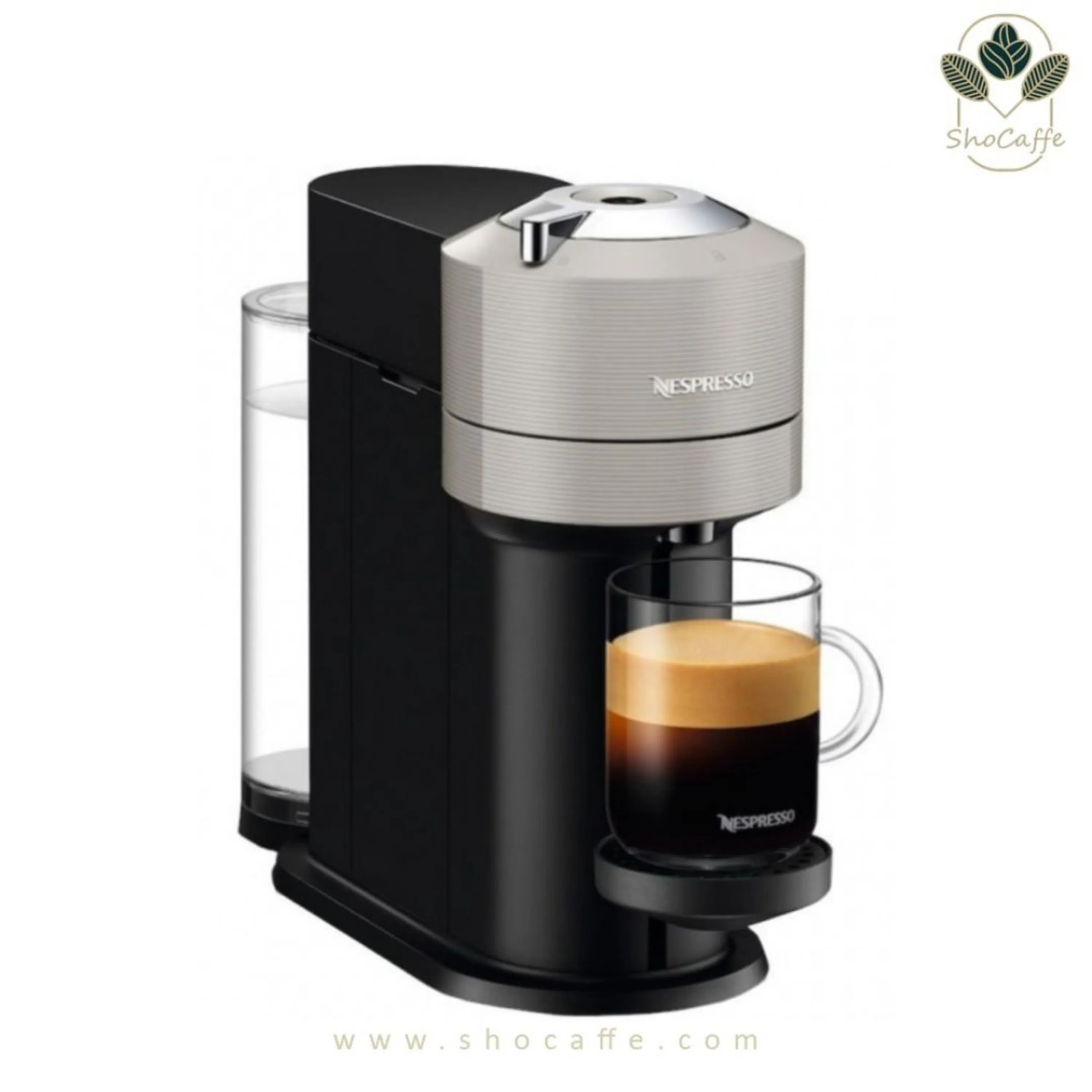 اسپرسوساز نسپرسو ورتولاین مدل نکست طوسی روشن Vertuo Next Light Gray